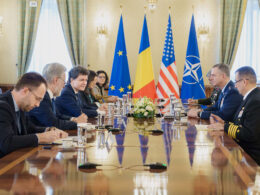 Primirea Generalului Alexus G Grynkewich de catre nicusor dan defendar