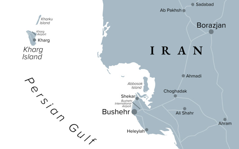 insula kharg iran defendar