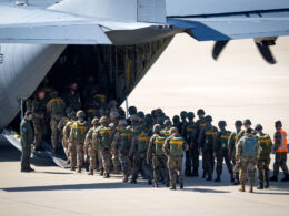 trupa sua baza militara ramstein germania defendar